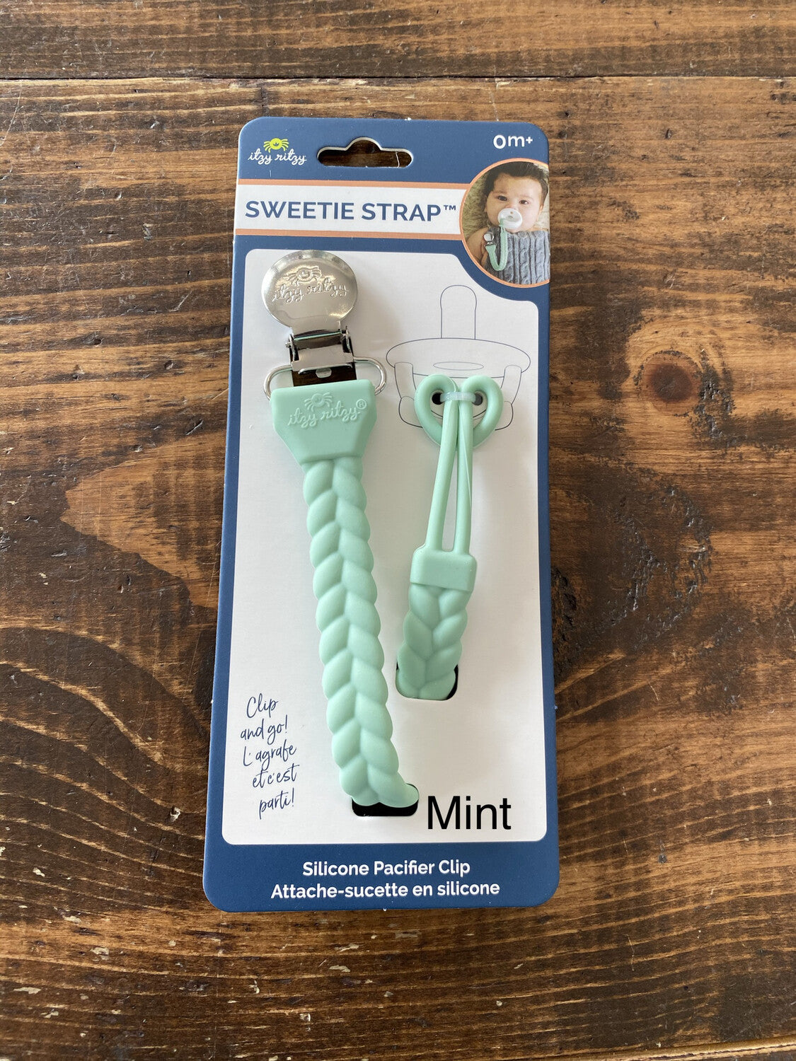 Itzy Ritzy Sweetie Strap - Pacifier Clip