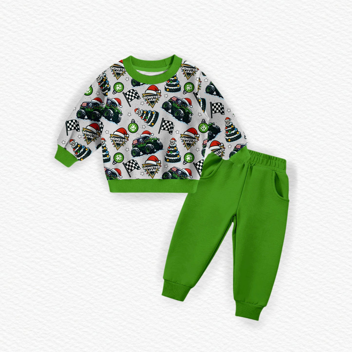 Christmas Jam Bamboo Crewneck & Jogger Set