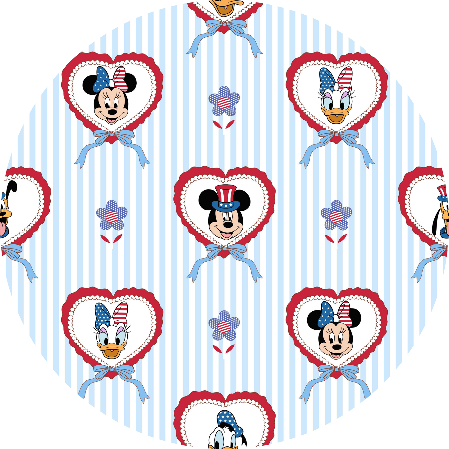A Disney 4th Bamboo Scrunchie
