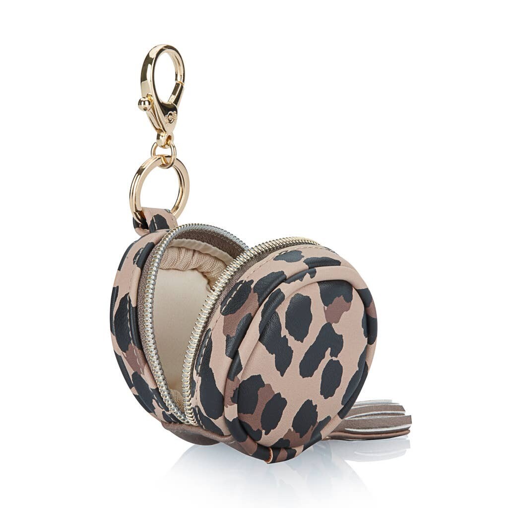 Leopard Diaper Bag Charm Paci Pod Keychain - Itzy Ritzy