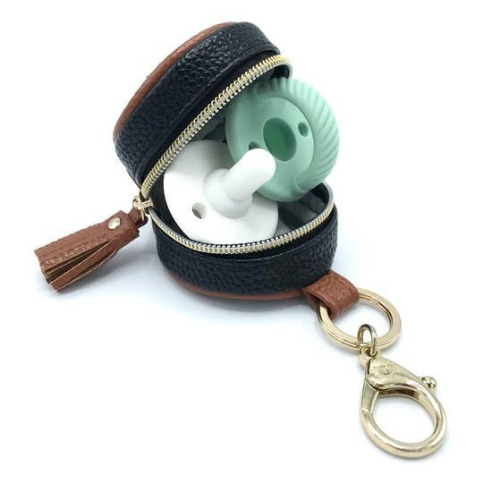 Black Diaper Bag Charm Pod Keychain - Itzy itzy