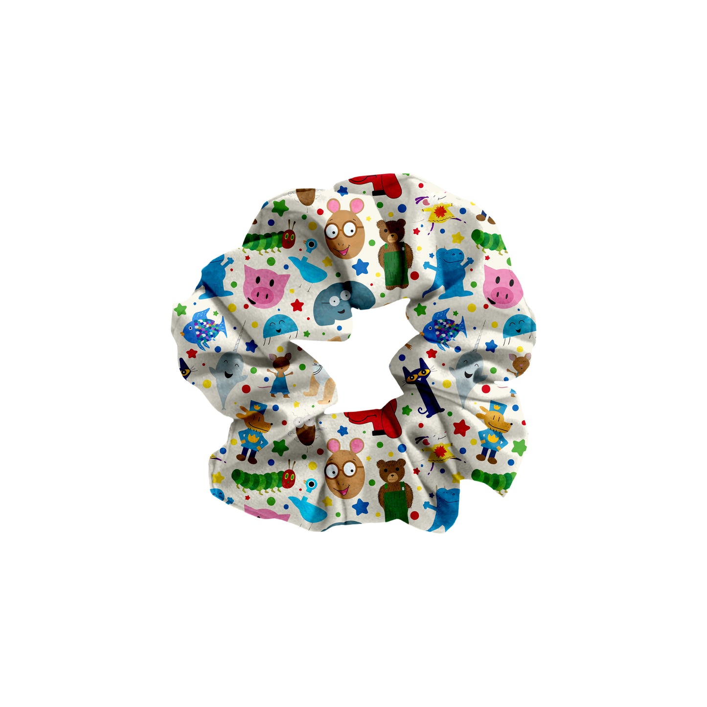Read Mo' Books Bamboo Scrunchie
