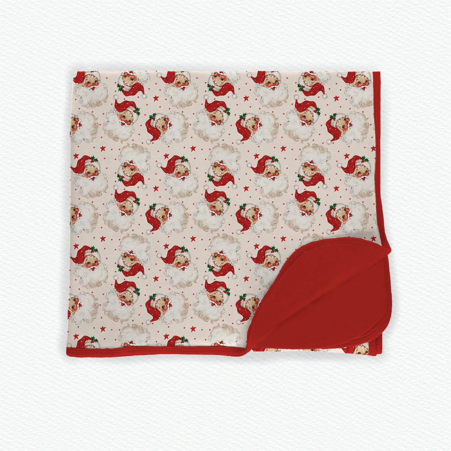 Old Saint Nick Bamboo Blanket