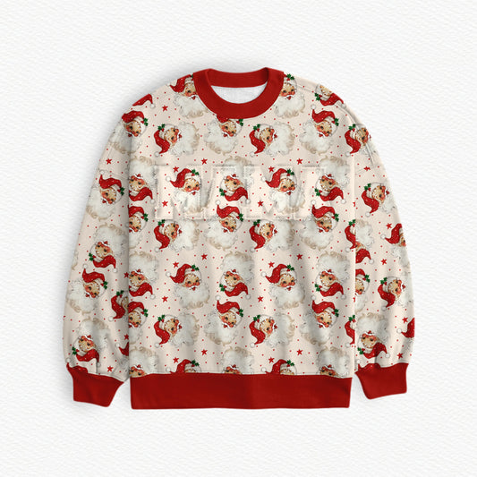 Old Saint Nick Bamboo Adult Crewneck