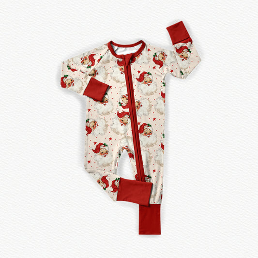 Old Saint Nick Bamboo Zippy Pajamas