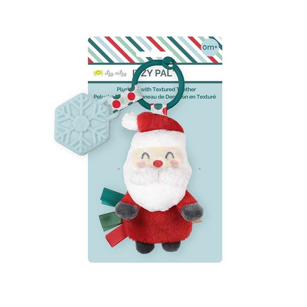 Holiday Santa Itzy Pal™ Plush + Teether