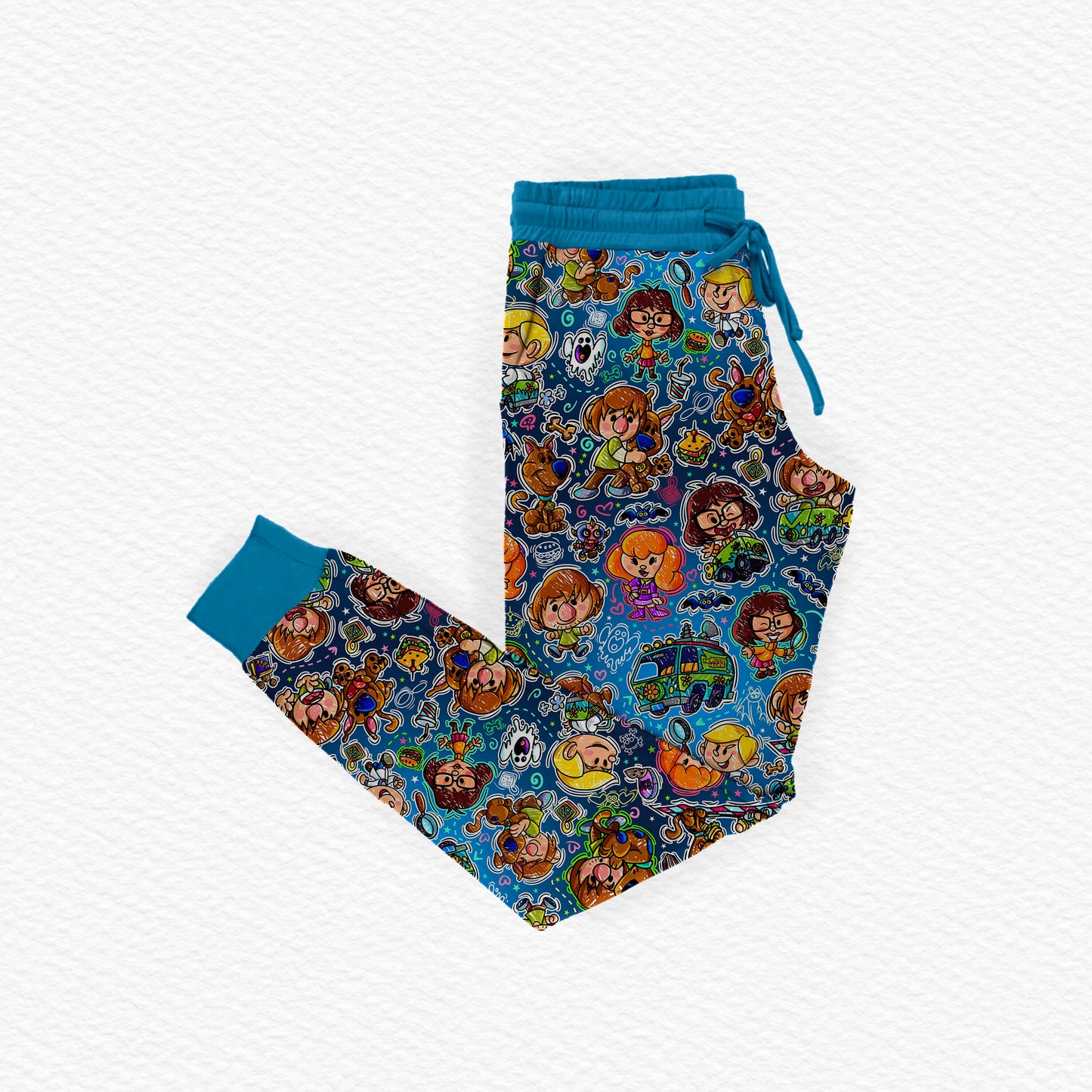 Scooby Toons Bamboo Adult Jogger Style Pants