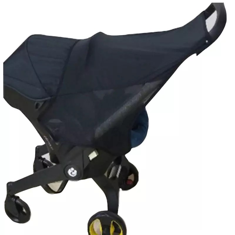 Extended Shade Canopy for Doona car seat stroller - Black