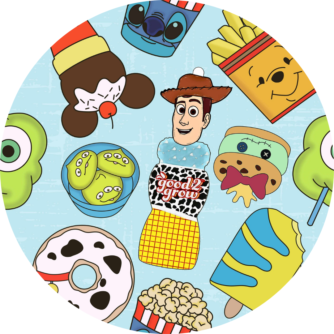 Snack Squad 50x50 Bamboo Blanket