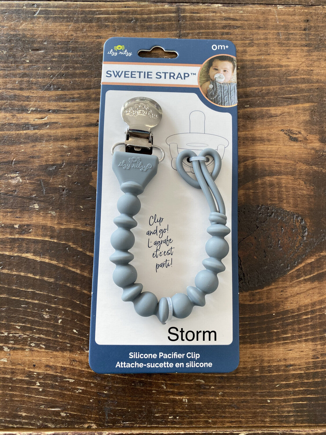 Itzy Ritzy Sweetie Strap - Pacifier Clip