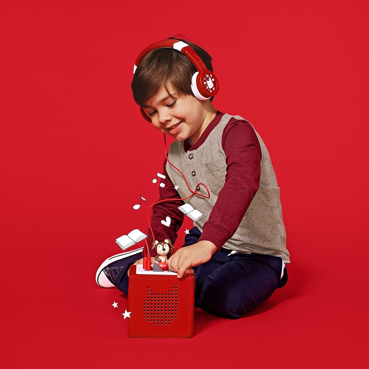 Tonies Headphones - Red