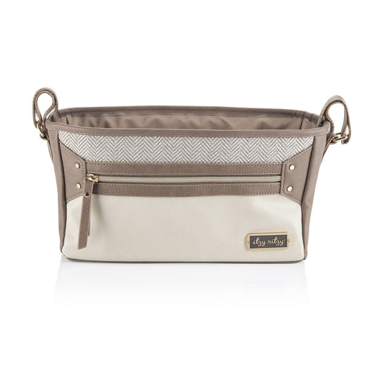 Itzy Ritzy - NEW Vanilla Latte Travel Stroller Caddy