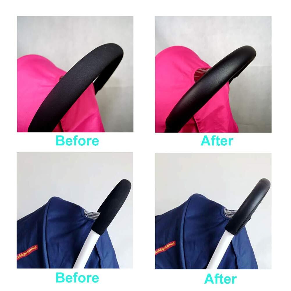 Faux Leather Handle Cover for BabyZen Yoyo - fits all models YOYO, YOYO+, YOYO2