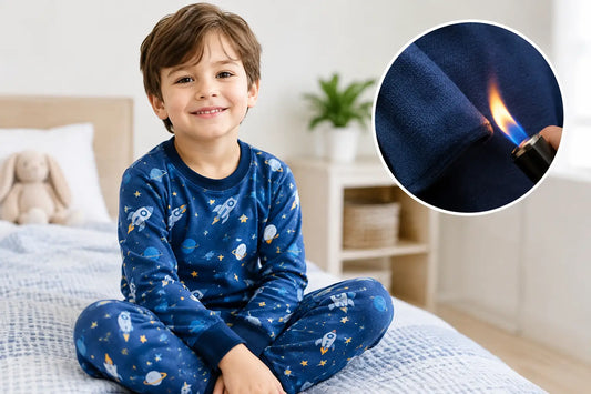 What Makes Pajamas Flame Resistant for Kids?