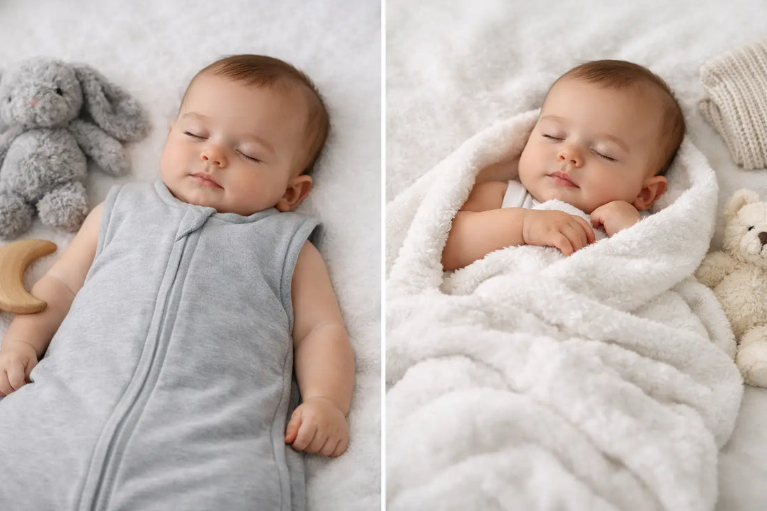 Sleep Sacks Versus Blankets for Baby Sleep