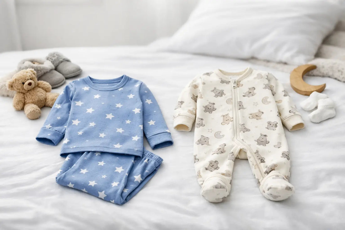 Two Piece Versus Footies: Which PJ Wins?