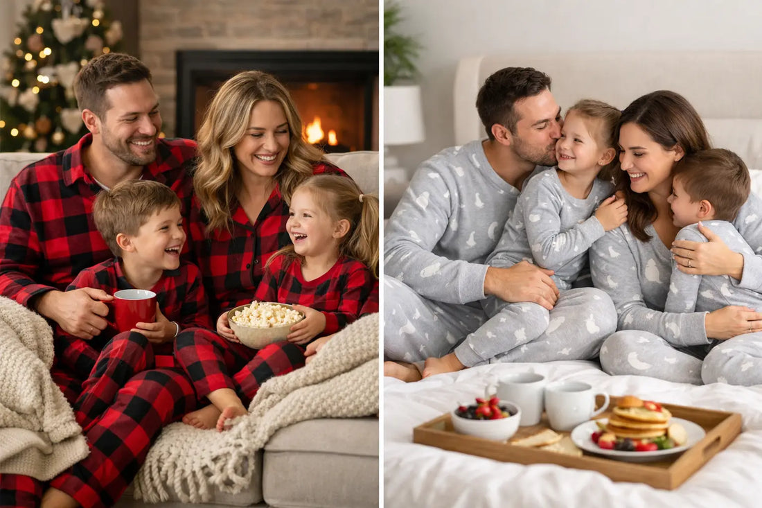 Matching Family Pajamas for Every Cozy Plan