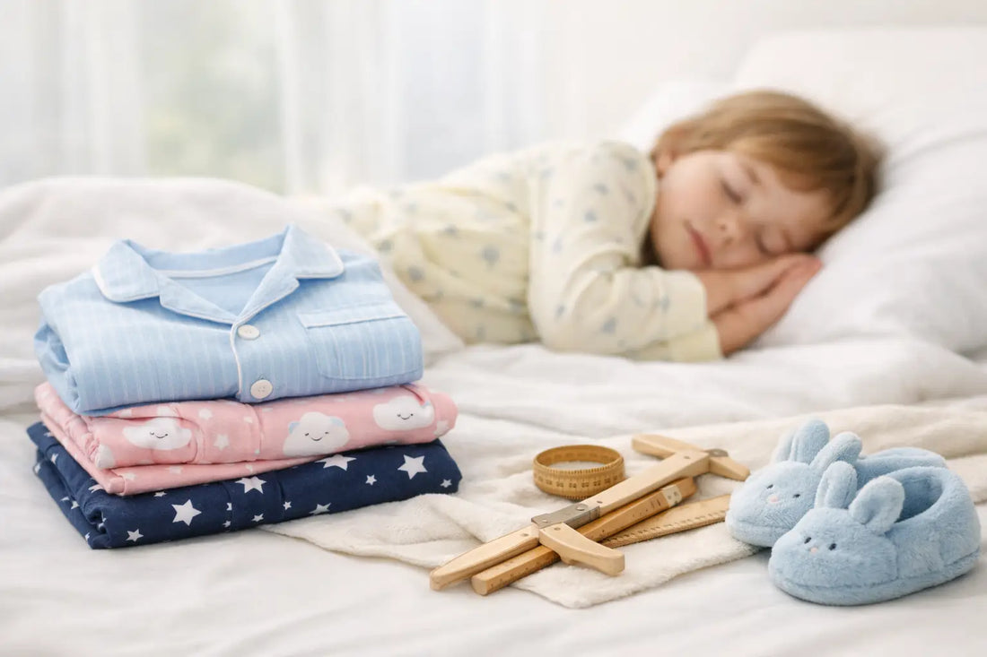 Guide to Kids Sleepwear Sizing for Better Nights