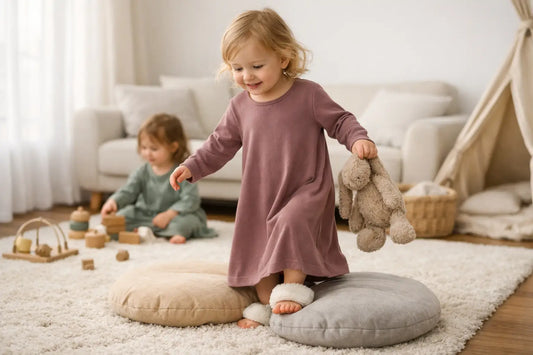 Toddler Lounge Dresses for Cozy All-Day Play