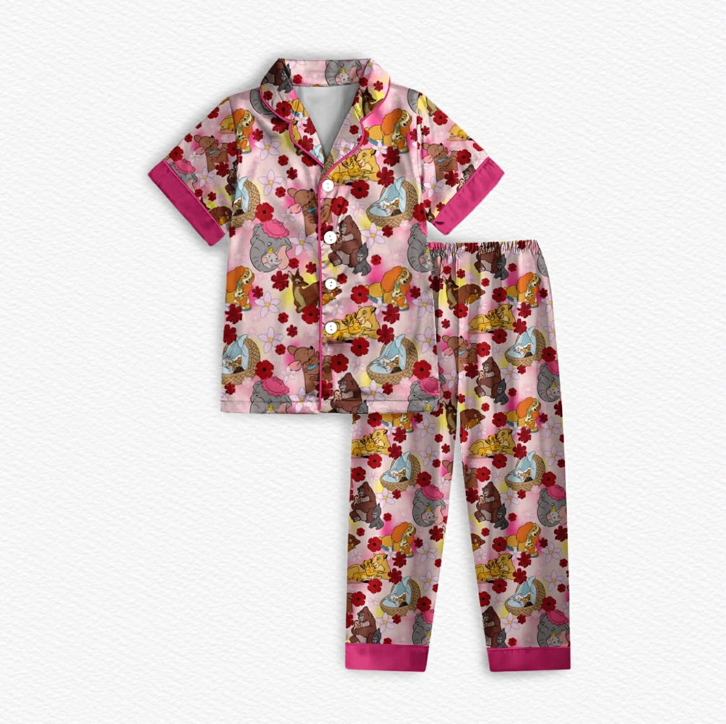 Mom Is Magic Bamboo Short Sleeve & Pants Lounge Set