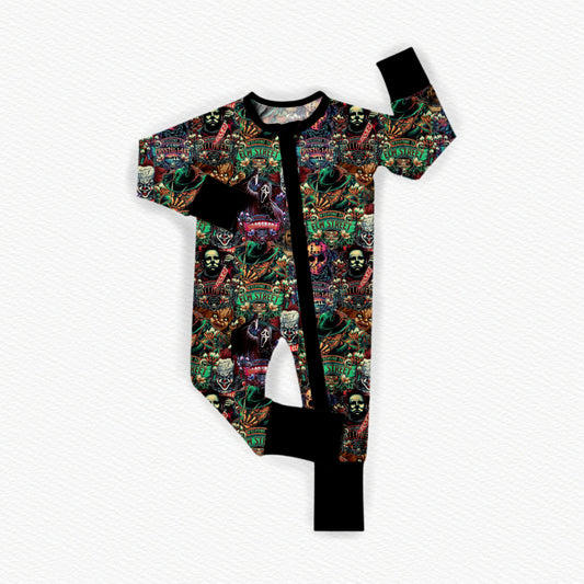 Horror Classics Bamboo Zippy Pajamas