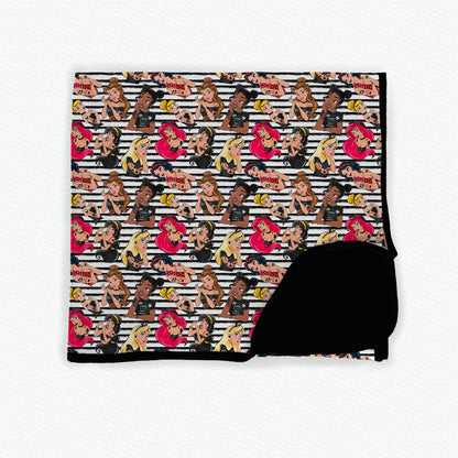 Punk Palace 47x47 Double Layered Bamboo Blanket