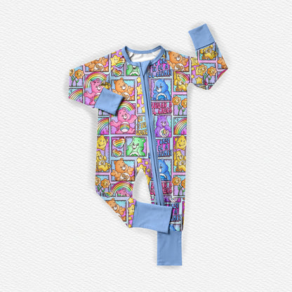 Care Bears Patchwork Bamboo Zippy Pajamas