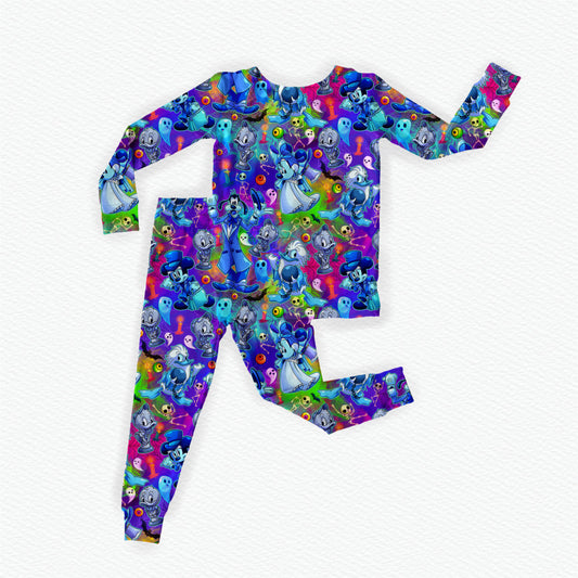 Haunted Mansion Bamboo Long Sleeve Two Piece Pajama Set