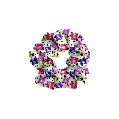 Vintage Drop Bamboo Scrunchies