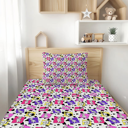 101 Dalmatians Bamboo Twin Sheet & Pillowcase Set