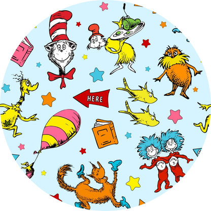 Land Of Seuss Bamboo Tank Ruffle Dress