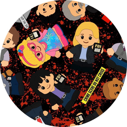 Criminal Minds Tiny People Minky Plush Blanket From Judith Arthur