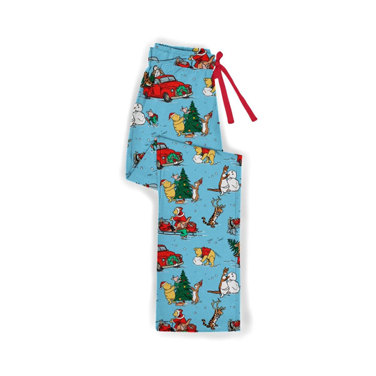 100 Acre Christmas Bamboo Adult Straight Leg Style Pants
