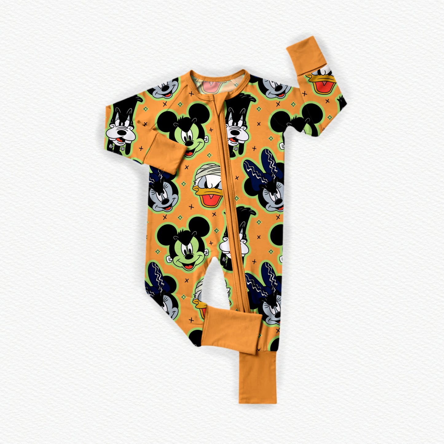 Franken-Mouse Bamboo Zippy Pajamas