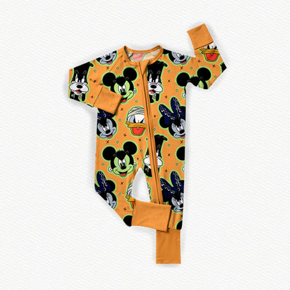 Franken-Mouse Bamboo Zippy Pajamas