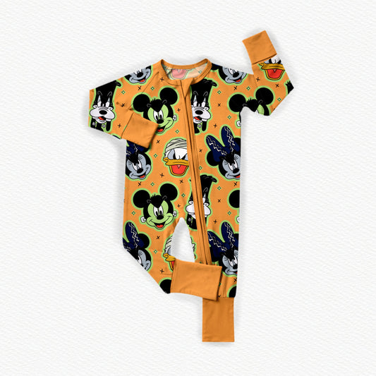 Franken-Mouse Bamboo Zippy Pajamas