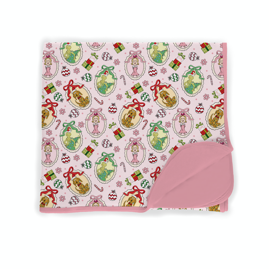 Lou Who Double Layered Bamboo Blanket