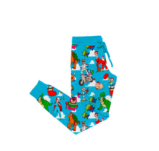 Christmas With Andy Bamboo Adult Jogger Style Pants
