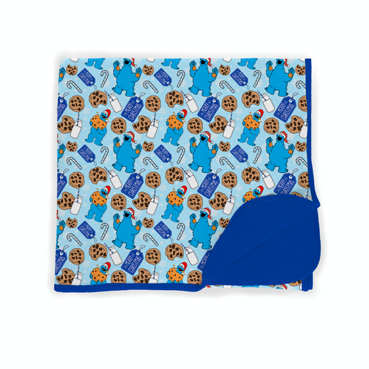 C Is For Cookie Double Layered Bamboo Blanket