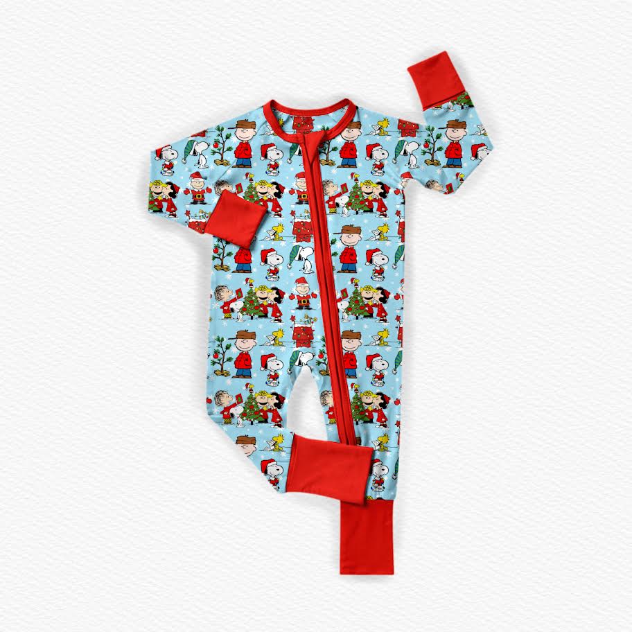 Snoopy Claus Bamboo Zippy
