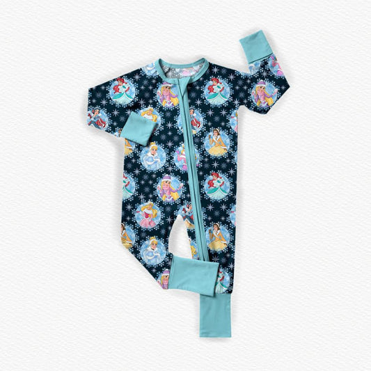 Holiday Magic Bamboo Zippy Pajamas