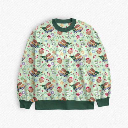 Andy's Christmas Wish Bamboo Adult French Terry Crewneck