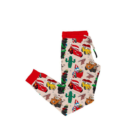 Kachow Christmas Bamboo Adult Jogger Pants