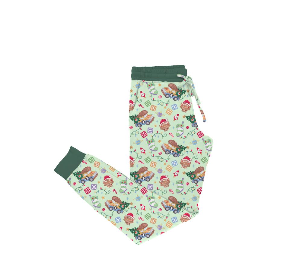Andy's Christmas Wish Bamboo Adult Jogger Pants