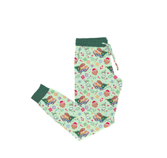 Andy's Christmas Wish Bamboo Adult Jogger Pants