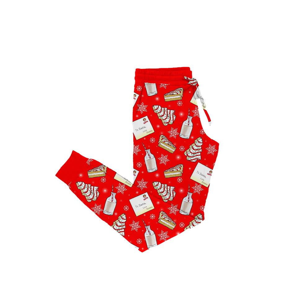 Christmas Tree Cakes Bamboo Adult Jogger Pants