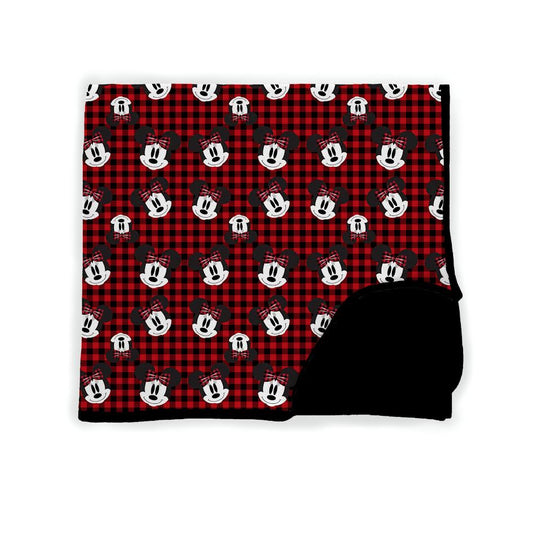 Holiday Minnie Double Layered Bamboo Blanket