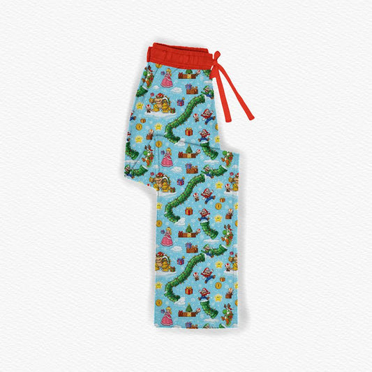 Mario's Christmas Carol Adult Straight Leg Pants