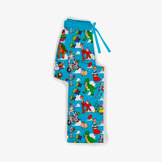 Christmas With Andy Bamboo Adult Straight Leg Style Pants