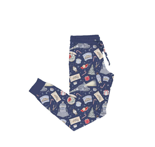 All Aboard! Bamboo Adult Jogger Pants